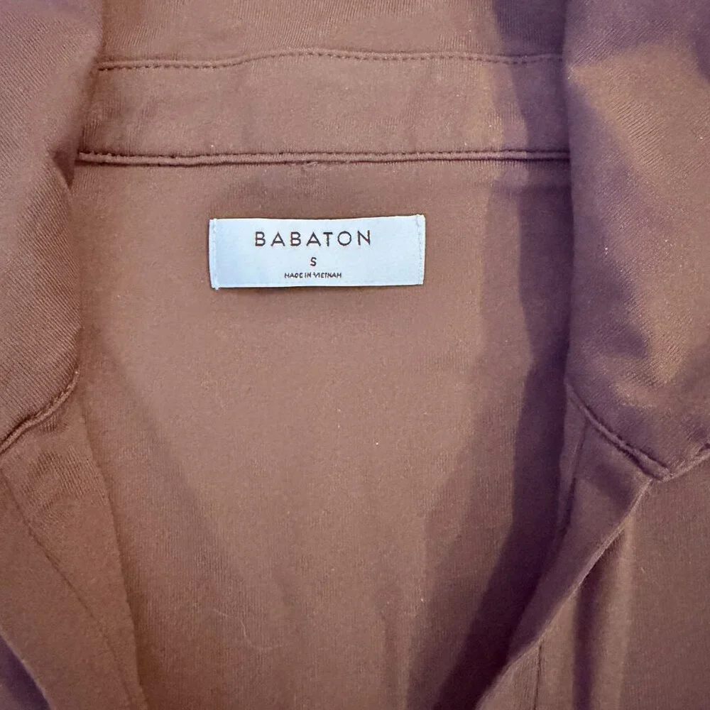 Aritzia Babaton Brown Cropped Top - Size S - Picture 7 of 7